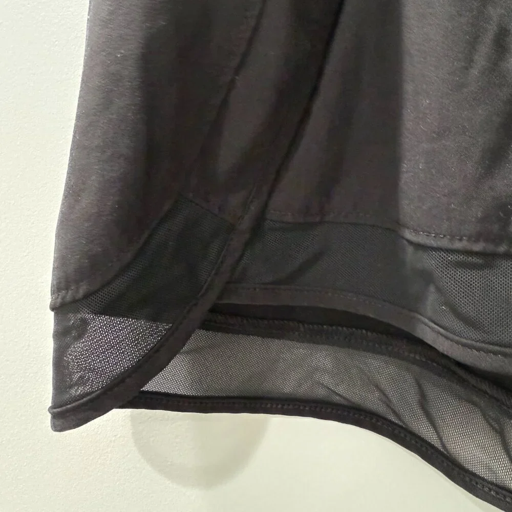 CALIA Black Mesh Athletic Short